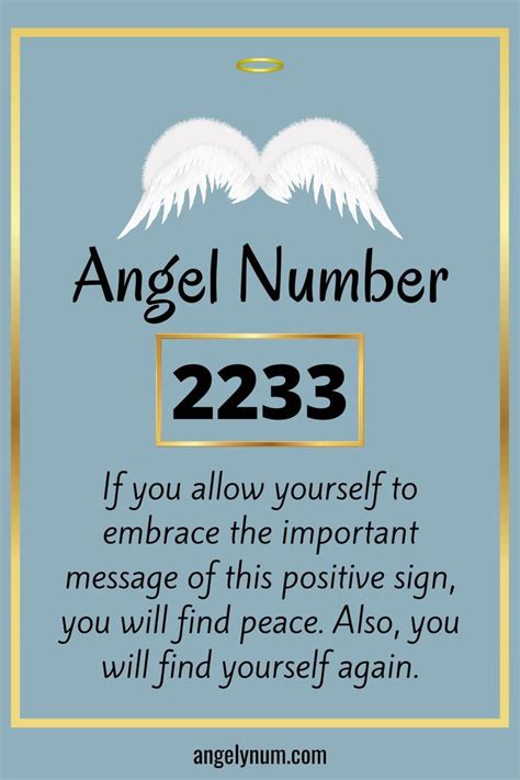 2233 Angel Number Meaning: Exploring Its Spiritual。